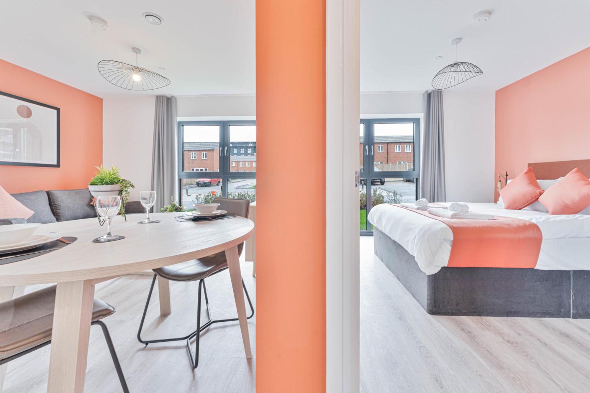 Stayzeni, Hardwick House Derby 1 Bed Apartment Extérieur photo